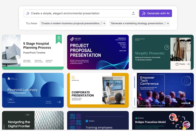 AI Presentation Generator