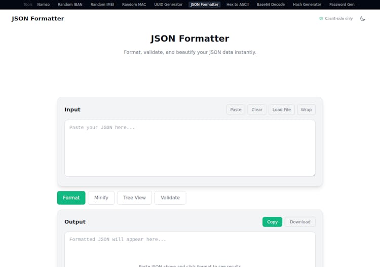 JSON Formatter