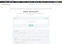 Hash Generator