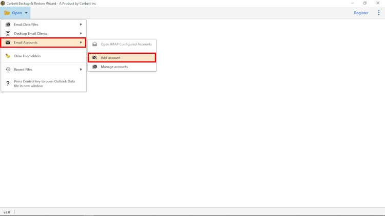 Corbett Email Backup Software