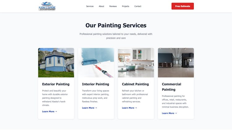 Alaska Supreme Painting