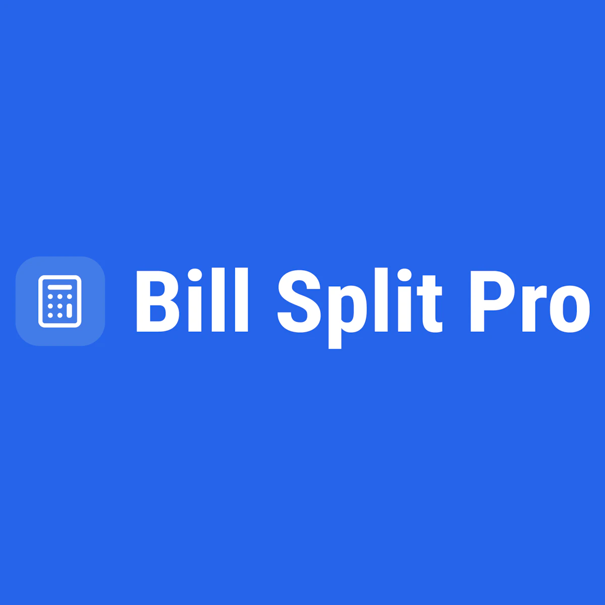 Bill Split Pro  logo