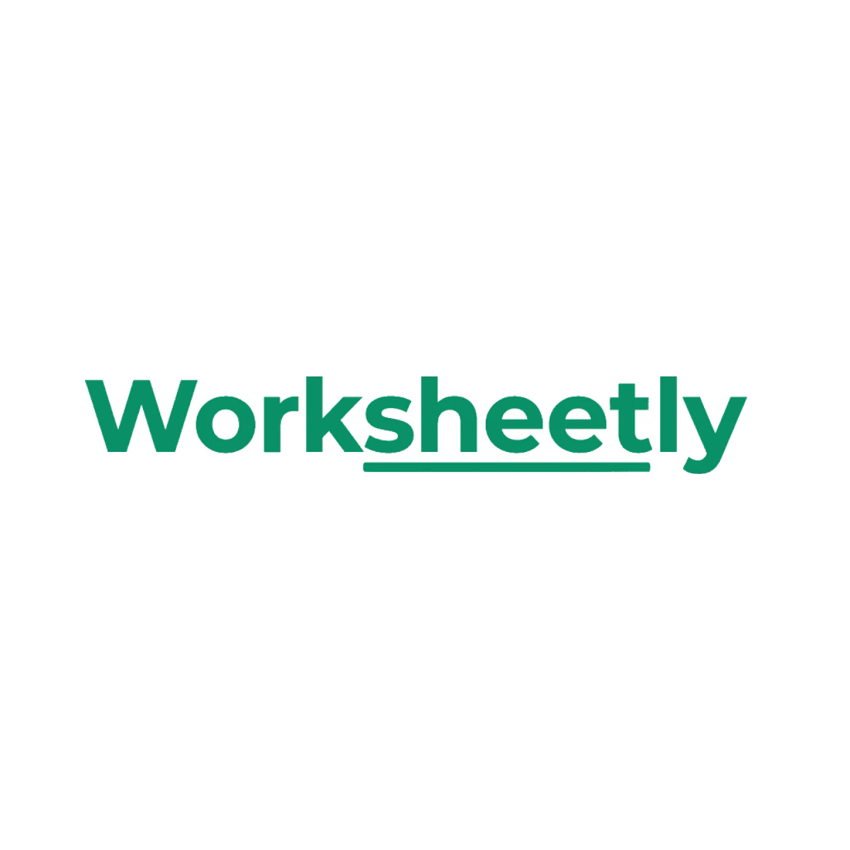 Worksheetly logo