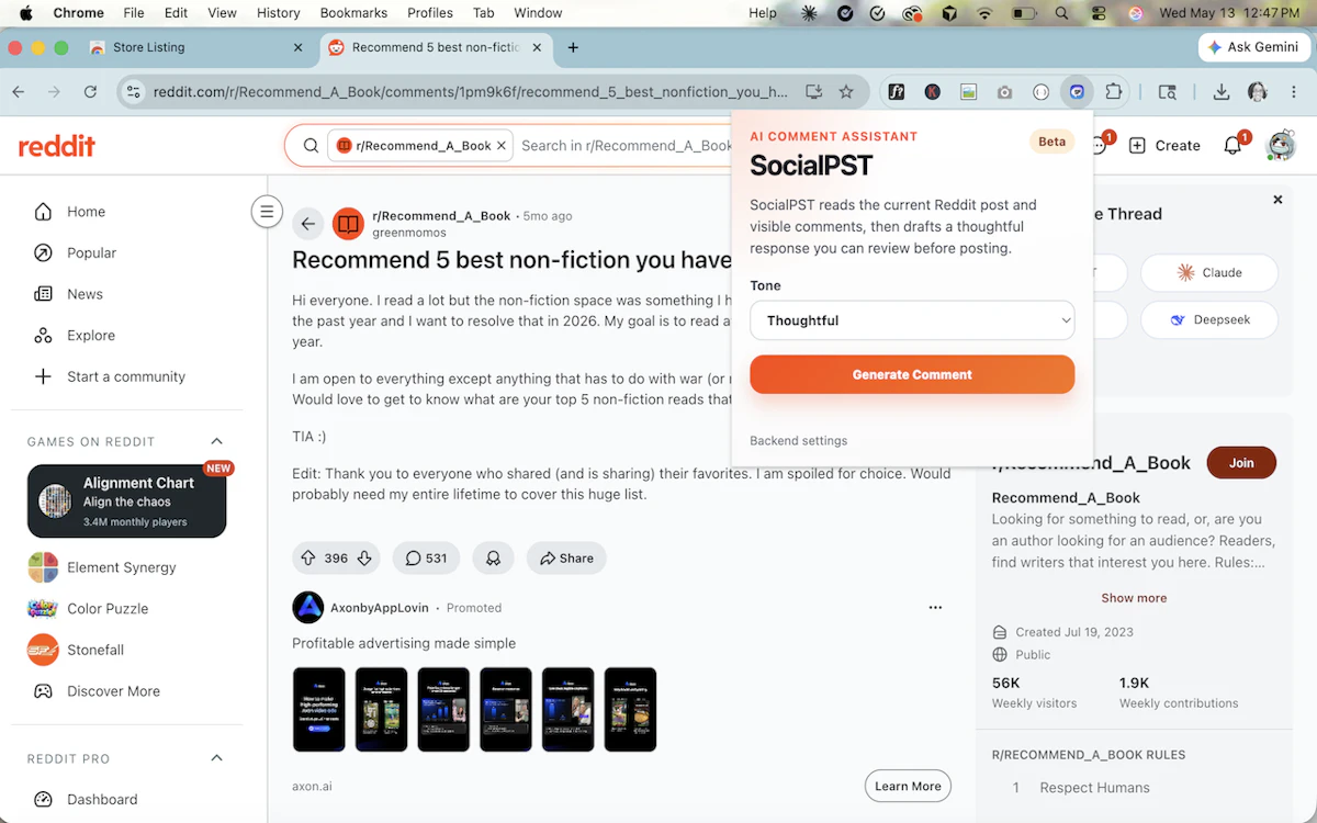 SocialPST 