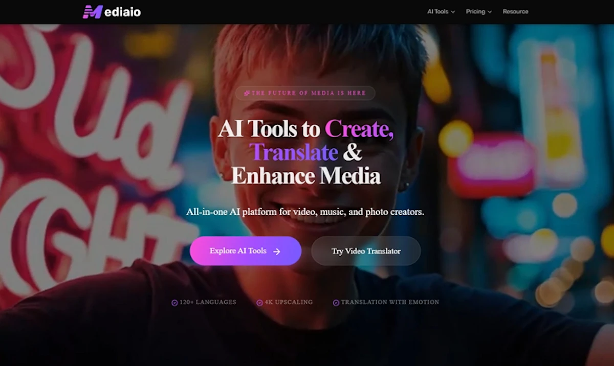 Mediaio Video Translator 