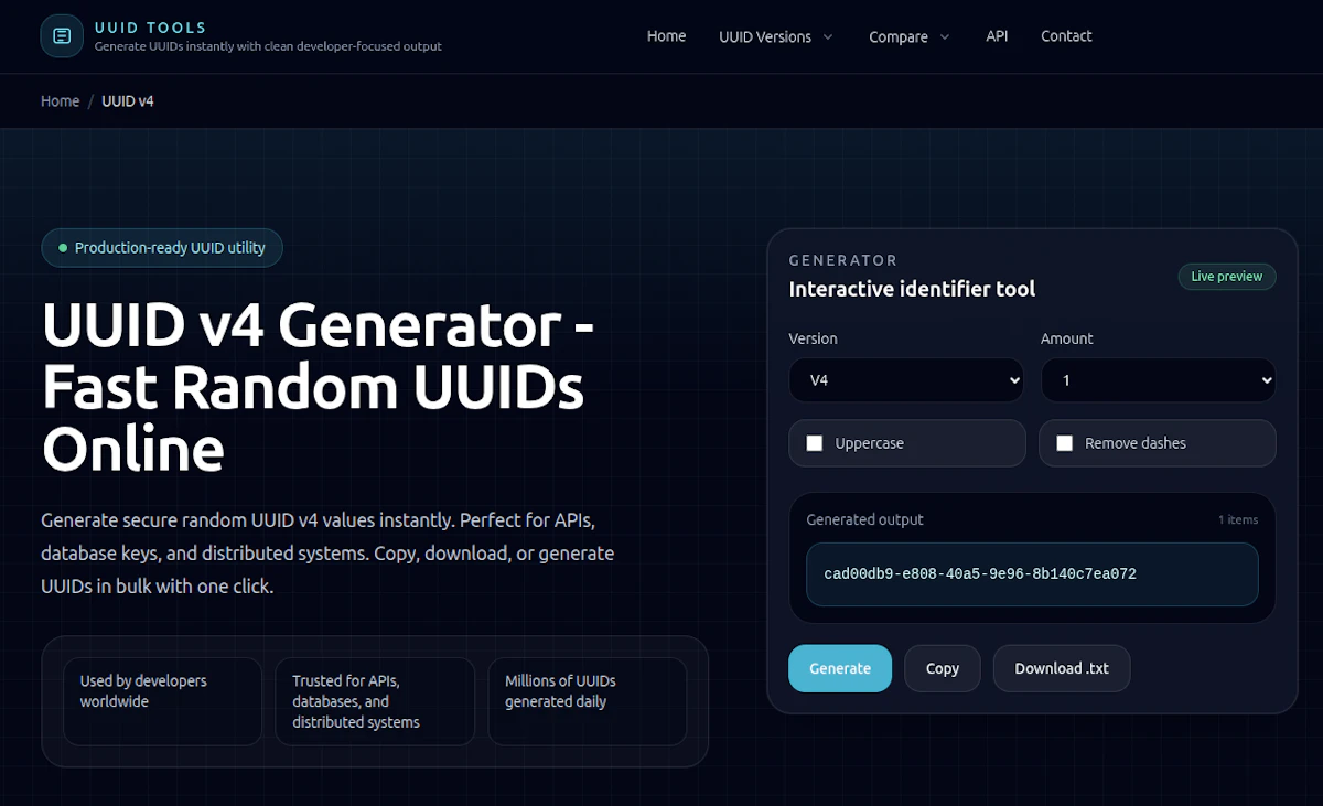 UUID Builder