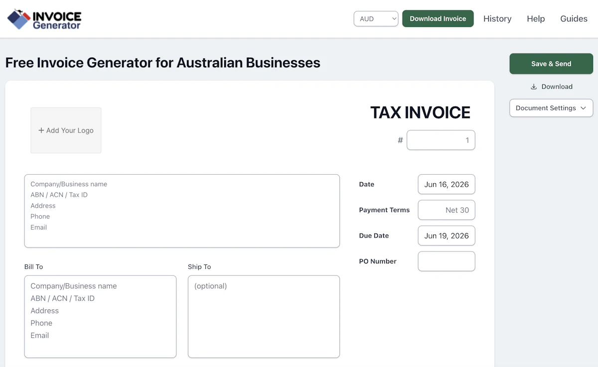 Invoice Generator