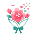 Digital Flower Bouquet