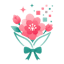 Digital Flower Bouquet