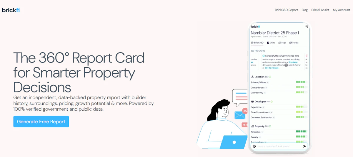 Real Estate Ai Saas helps property buyers in Bangalore make smarter decisions