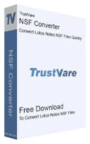 TrustVare NSF to PST Converter
