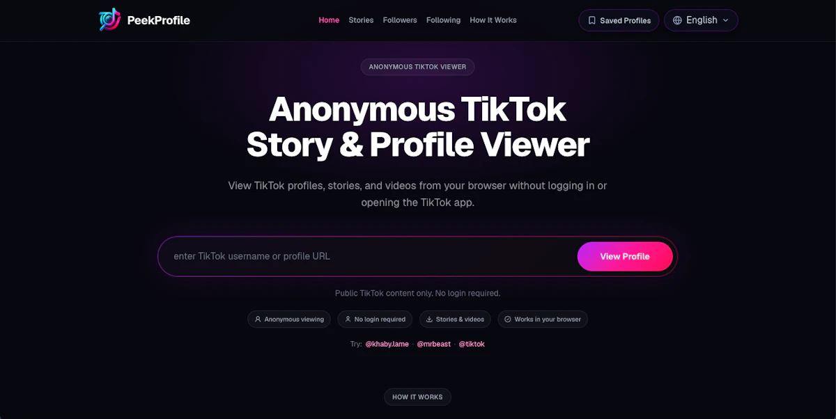 PeekProfile