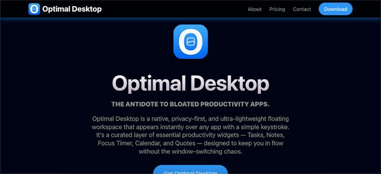 Optimal Desktop