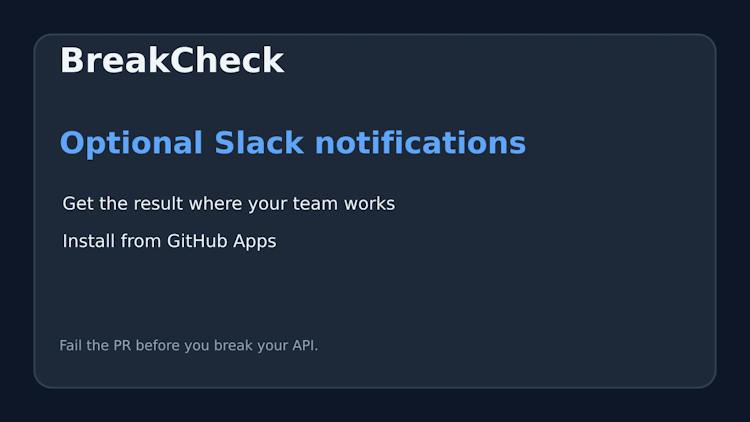 BreakCheck