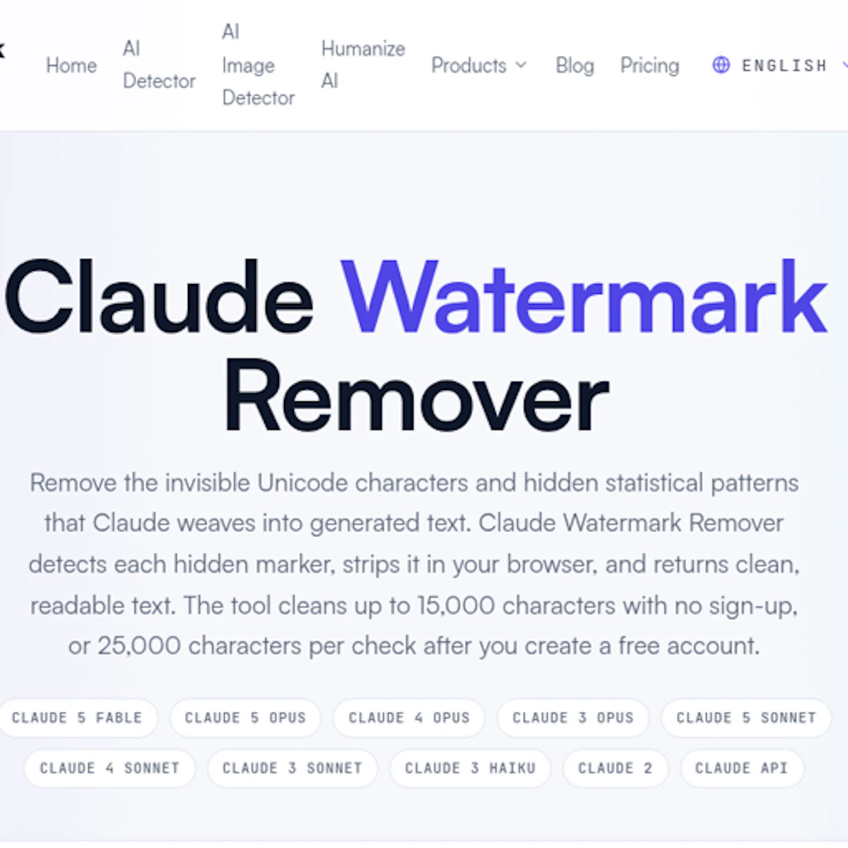 AI Text Cleaner logo