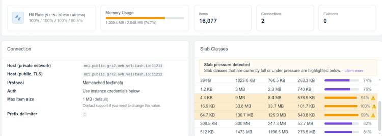 Velstash Cache