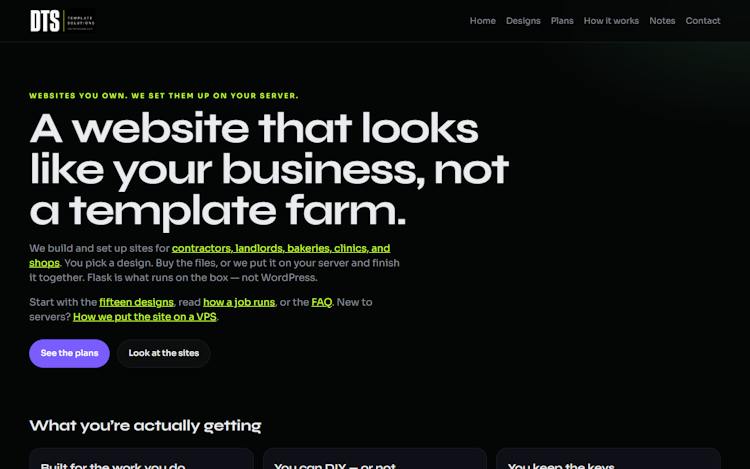 DTS Templates