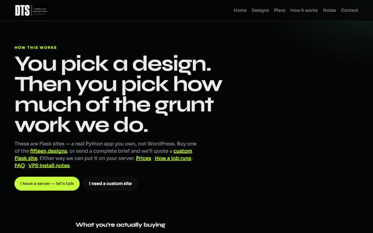 DTS Templates
