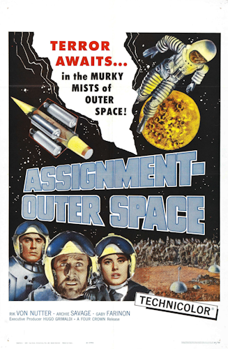 Space Men poster