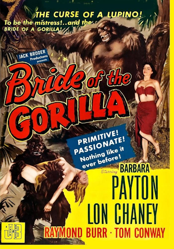 Bride of the Gorilla poster