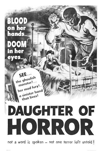 Daughter of Horror (Dementia) poster