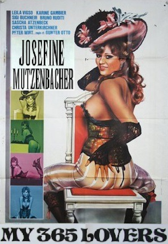 Josefine Mutzenbacher II - Meine 365 Liebhaber English dub poster