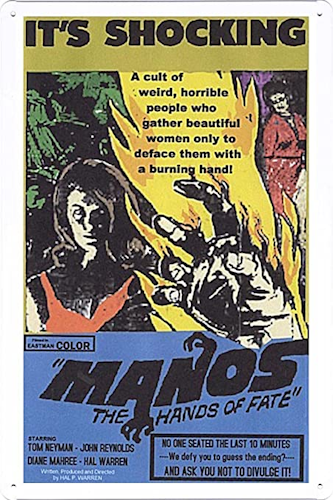 Manos: the Hands of Fate poster