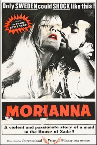 Morianerna - engelsk text poster