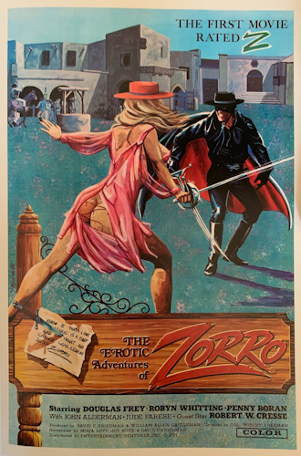 The Erotic Adventures of Zorro poster