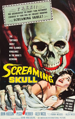 The Screaming Skull poster