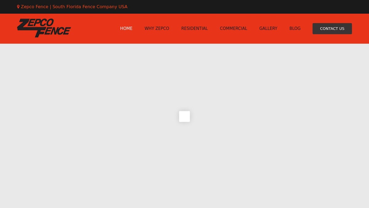 Zepco Fence fence company website