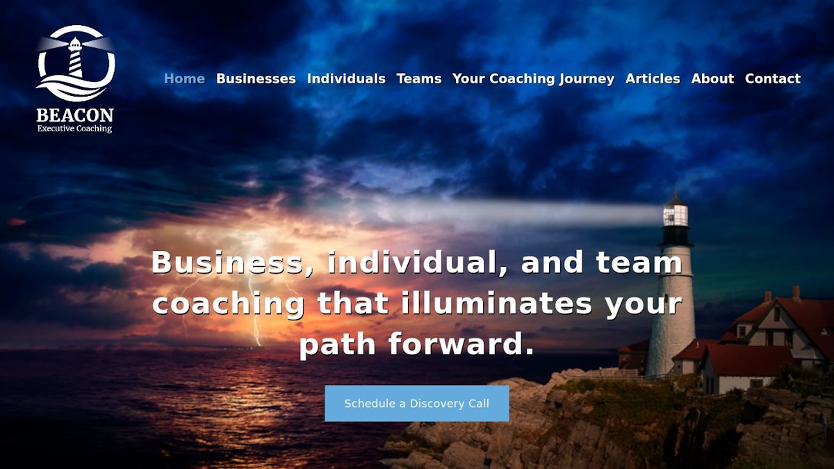 Beacon Executive Coaching business coach website