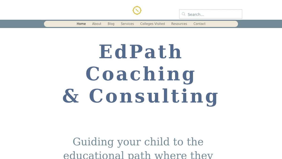 EdPath Coach life coach website