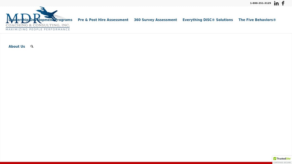 MDR executive coach website