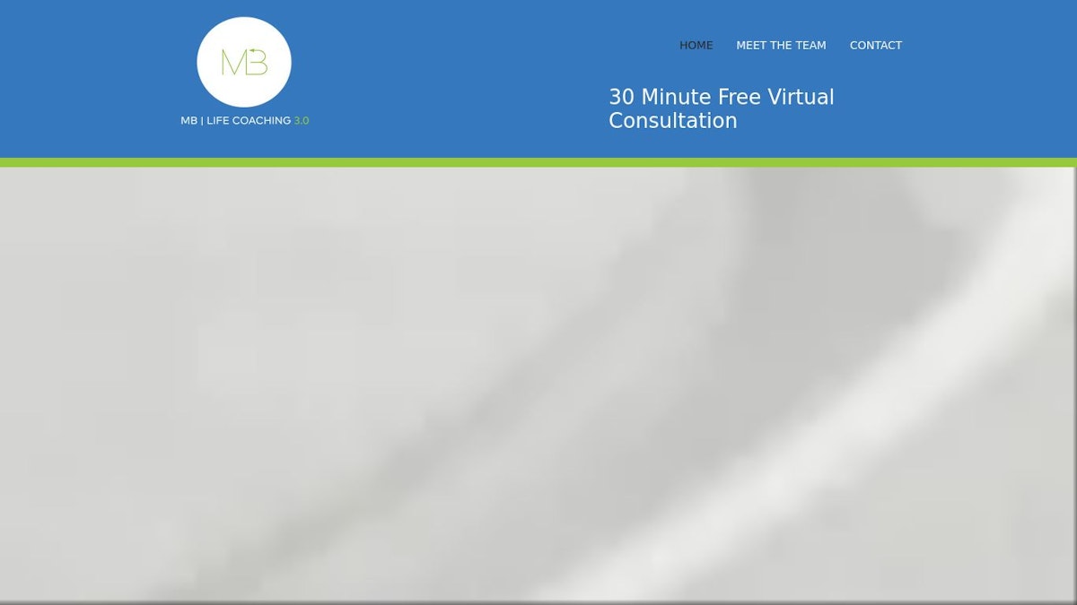 MB Life Coaching life coach website