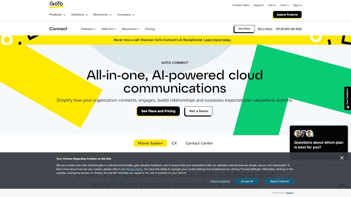 GoTo Connect screenshot