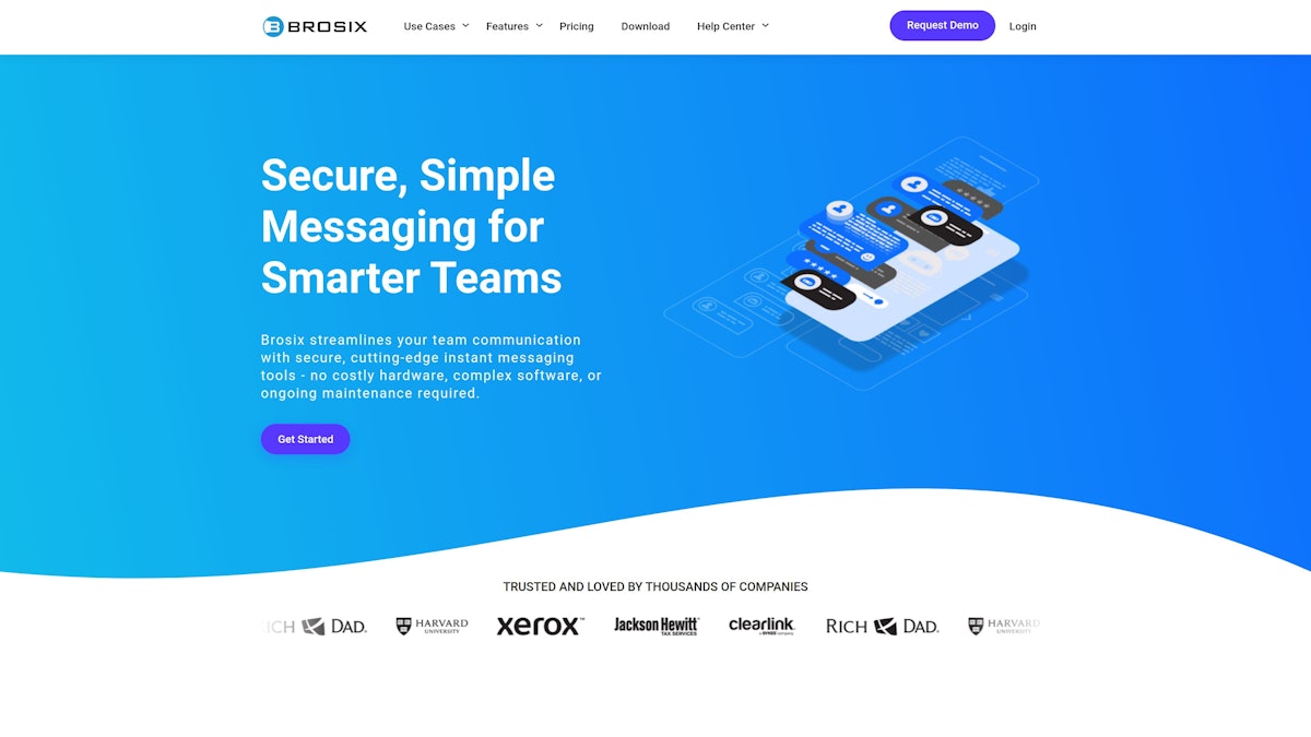 Brosix screenshot