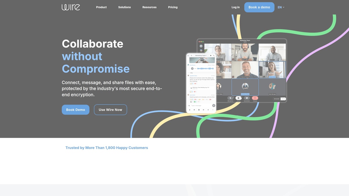 Wire screenshot