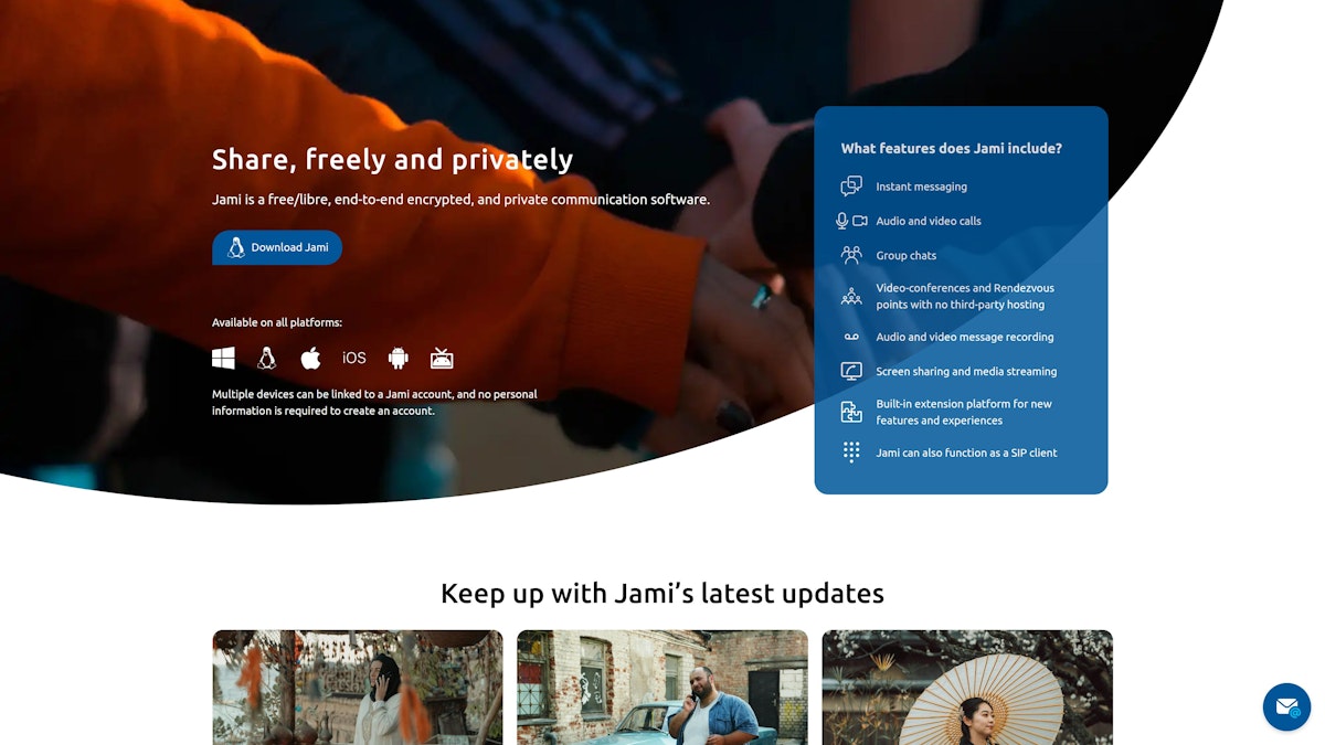 Jami screenshot