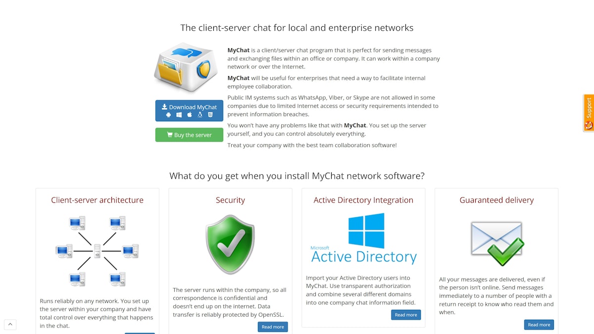 MyChat screenshot