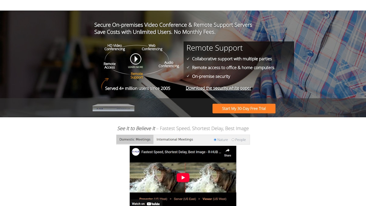 R-HUB screenshot