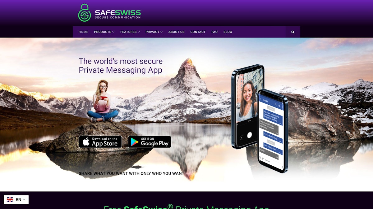 SafeSwiss screenshot