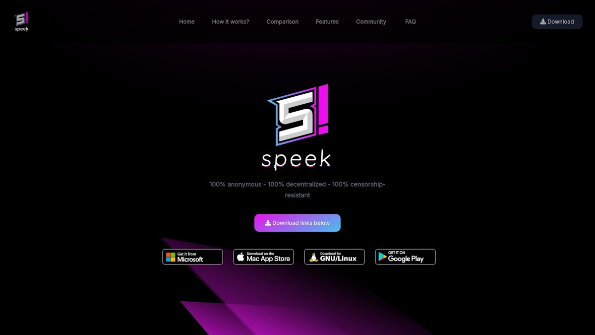 Speek! screenshot