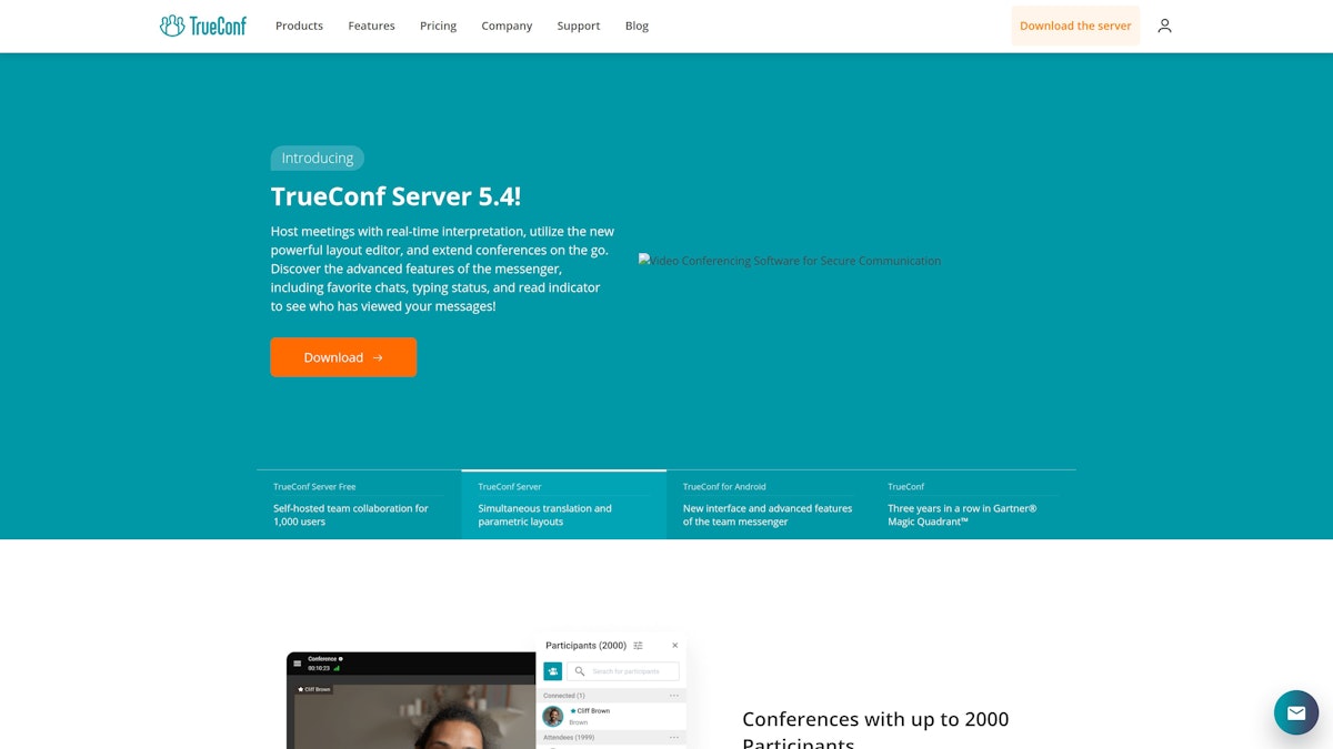 TrueConf screenshot