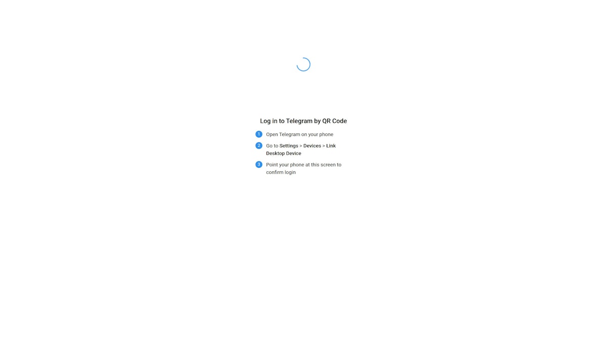 Telegram screenshot