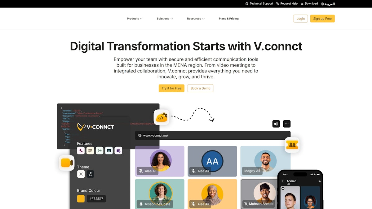 V.connct screenshot
