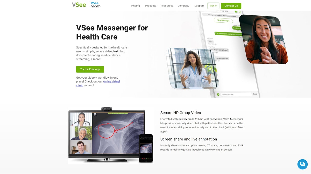 VSee screenshot