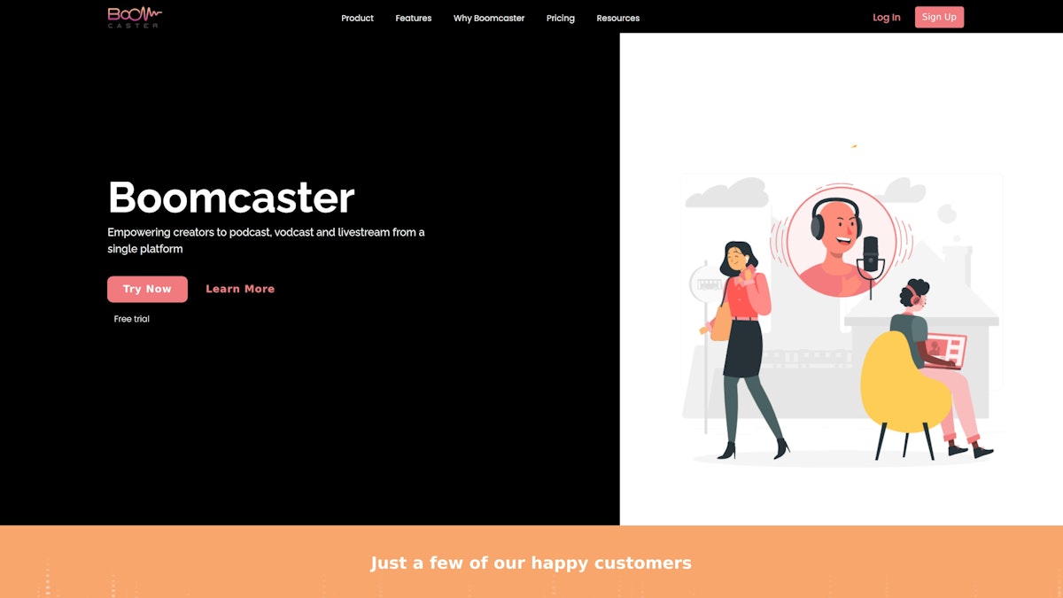 Boomcaster screenshot