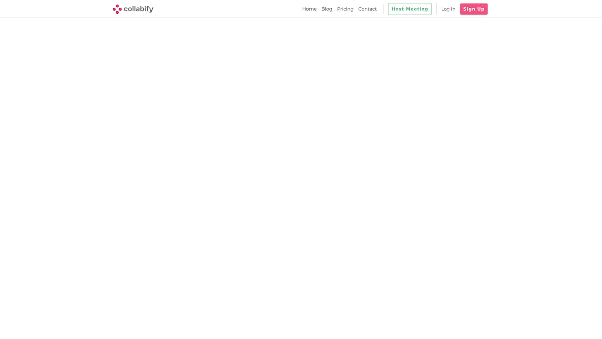 Collabify screenshot