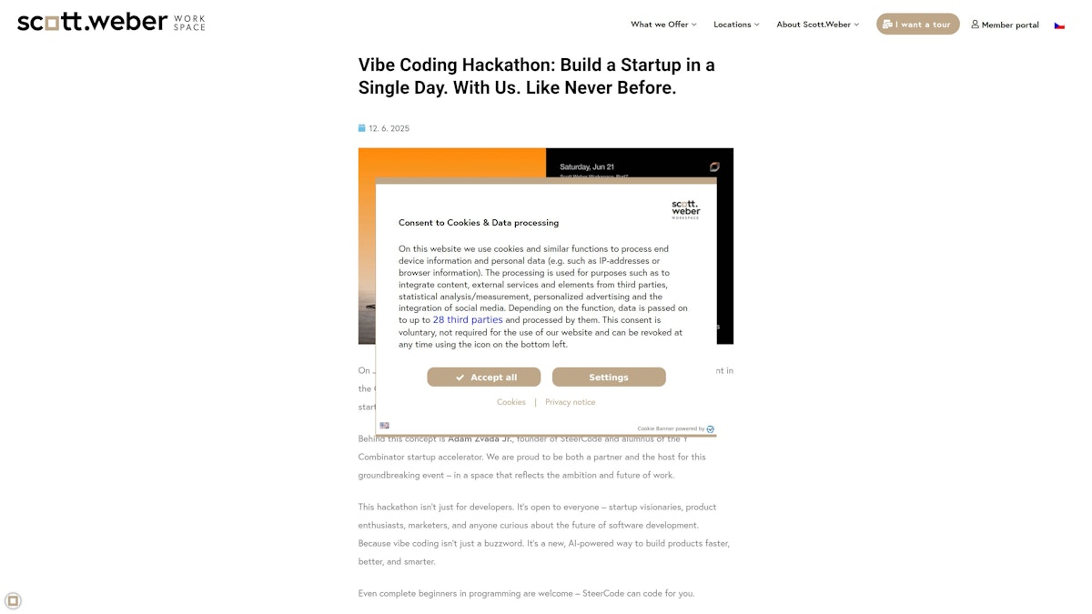 Vibe Coding Hackathon thumbnail